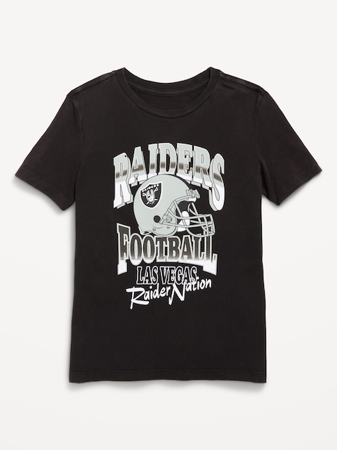 Las Vegas Raiders Gender-Neutral Graphic T-Shirt for Kids
