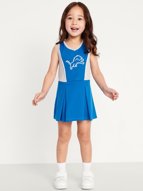 Detroit Lions Graphic Mesh Dress for Toddler Girls