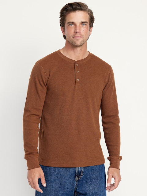 Waffle Henley T-Shirt