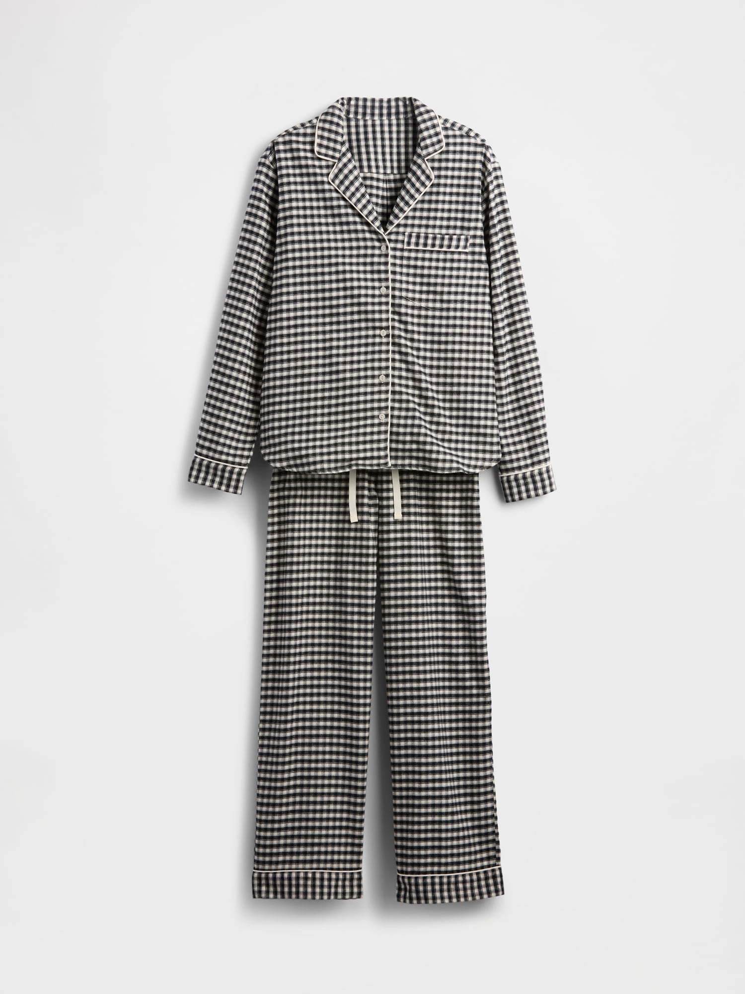 ソフト フランネル パジャマセット-4