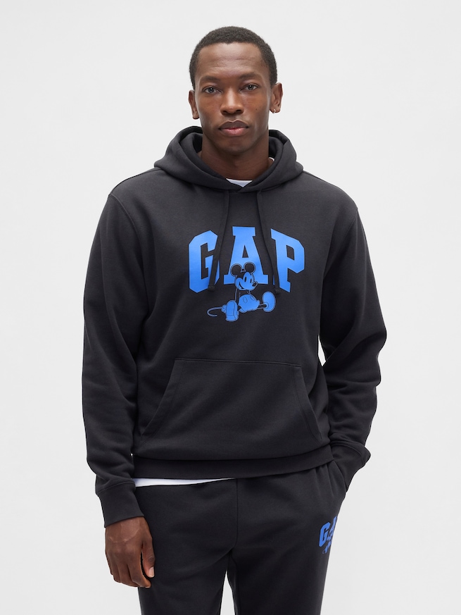 Gap &times; ディズニー リラックスフィット GAPロゴ パーカー-0