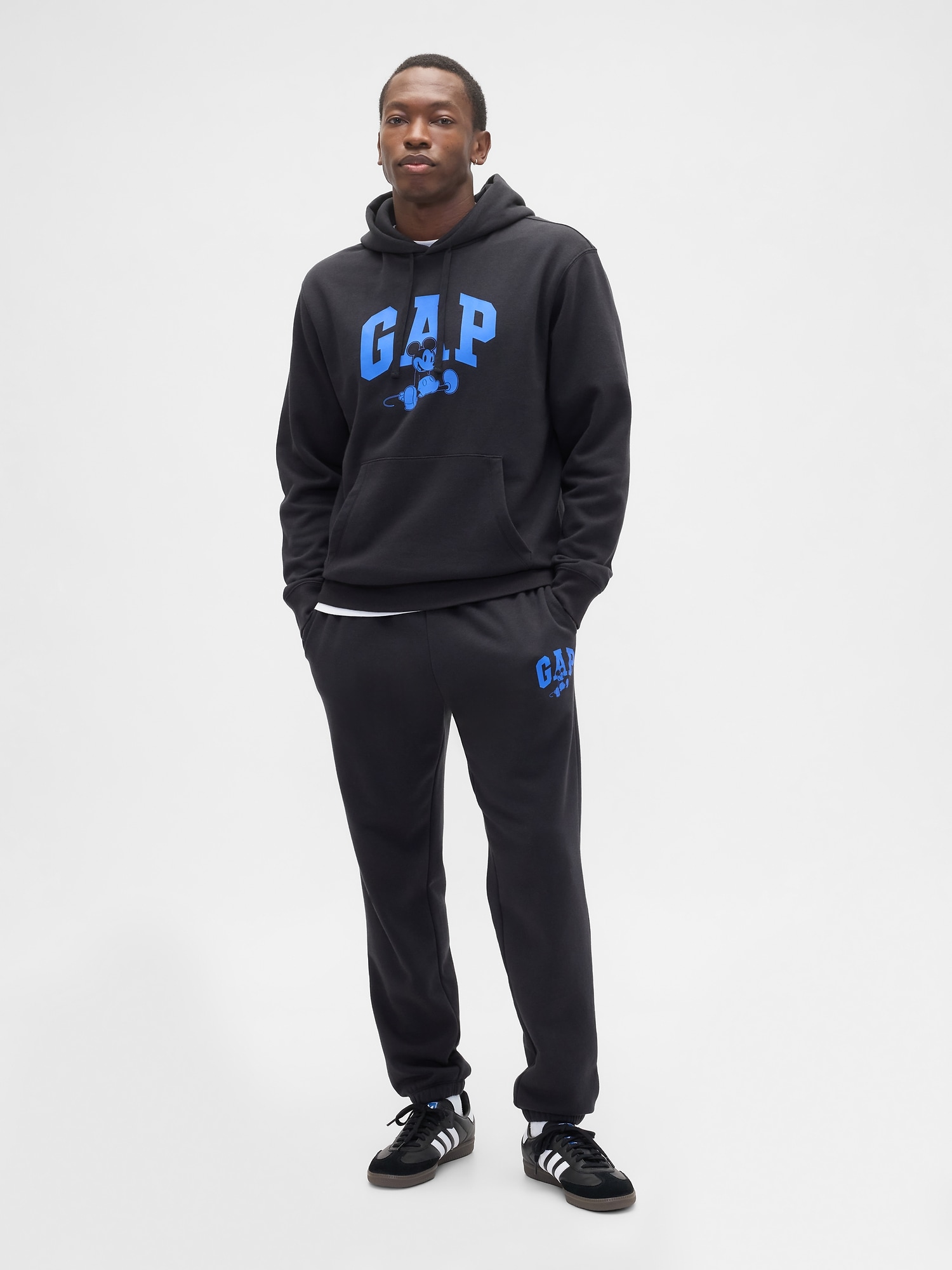 Gap × ディズニー リラックスフィット GAPロゴ パーカー-2