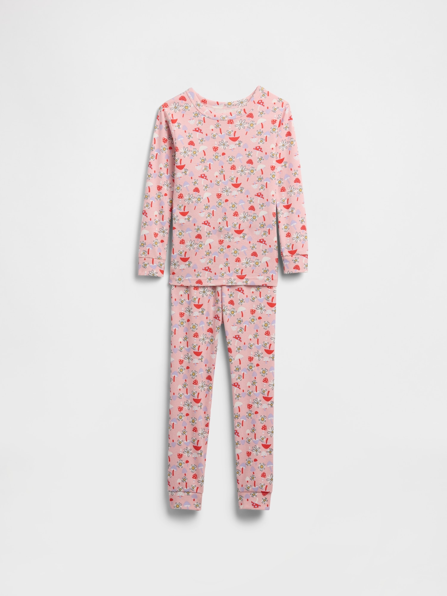 Gap Kids & babyGap マッシュルーム オーガニックコットン100% パジャマセット Gap Kids & babyGap マッシュルーム オーガニックコットン100% パジャマセット