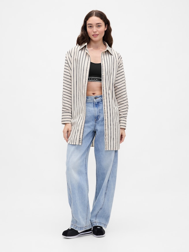 Gap × BÉISロゴ シームレス スポーツブラ-1