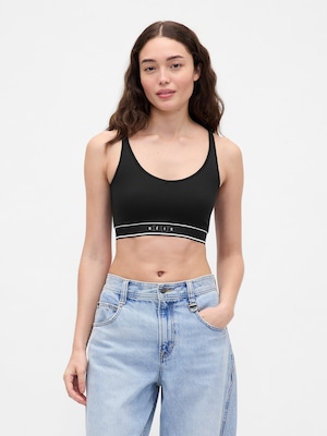 Gap × BÉISロゴ シームレス スポーツブラ
