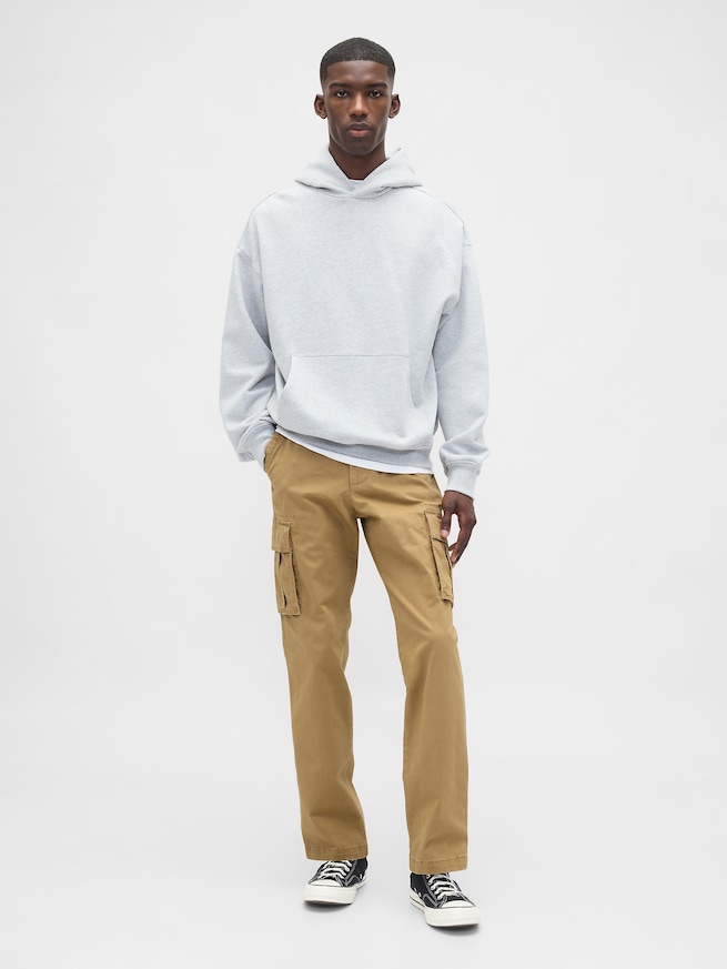 エッセンシャル ストレート カーゴパンツ-0