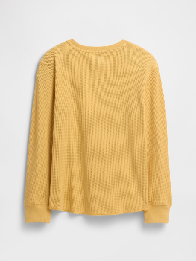 ワッフルニットTシャツ (キッズ)-1