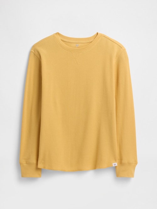 ワッフルニットTシャツ (キッズ)