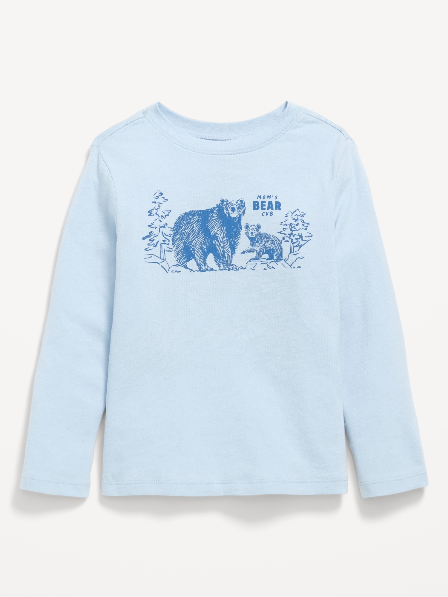 Long-Sleeve Unisex Graphic T-Shirt for Toddler