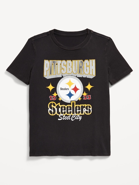 Pittsburgh Steelers Gender-Neutral Graphic T-Shirt for Kids