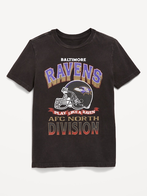 Baltimore Ravens Gender-Neutral Graphic T-Shirt for Kids