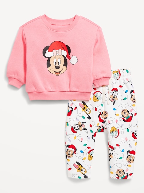 Disney© Unisex Graphic Sweatshirt and Sweatpants Set for Baby