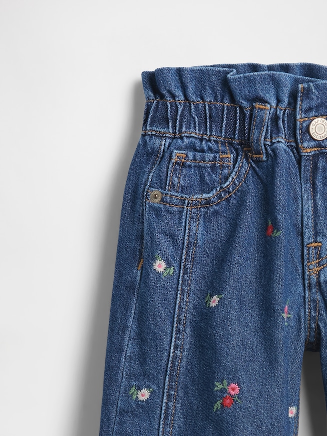 フローラル ホースシューデニム (幼児・ベビー)-3