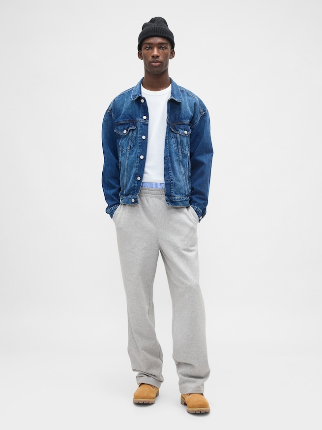 ヘビーウェイト リラックス スウェットパンツ-3