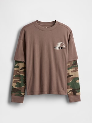 2in1 グラフィックTシャツ (キッズ)