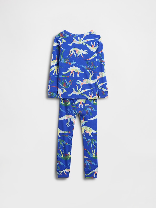 オーガニック ブラッシュドコットン パジャマセット (幼児・ベビー)-1