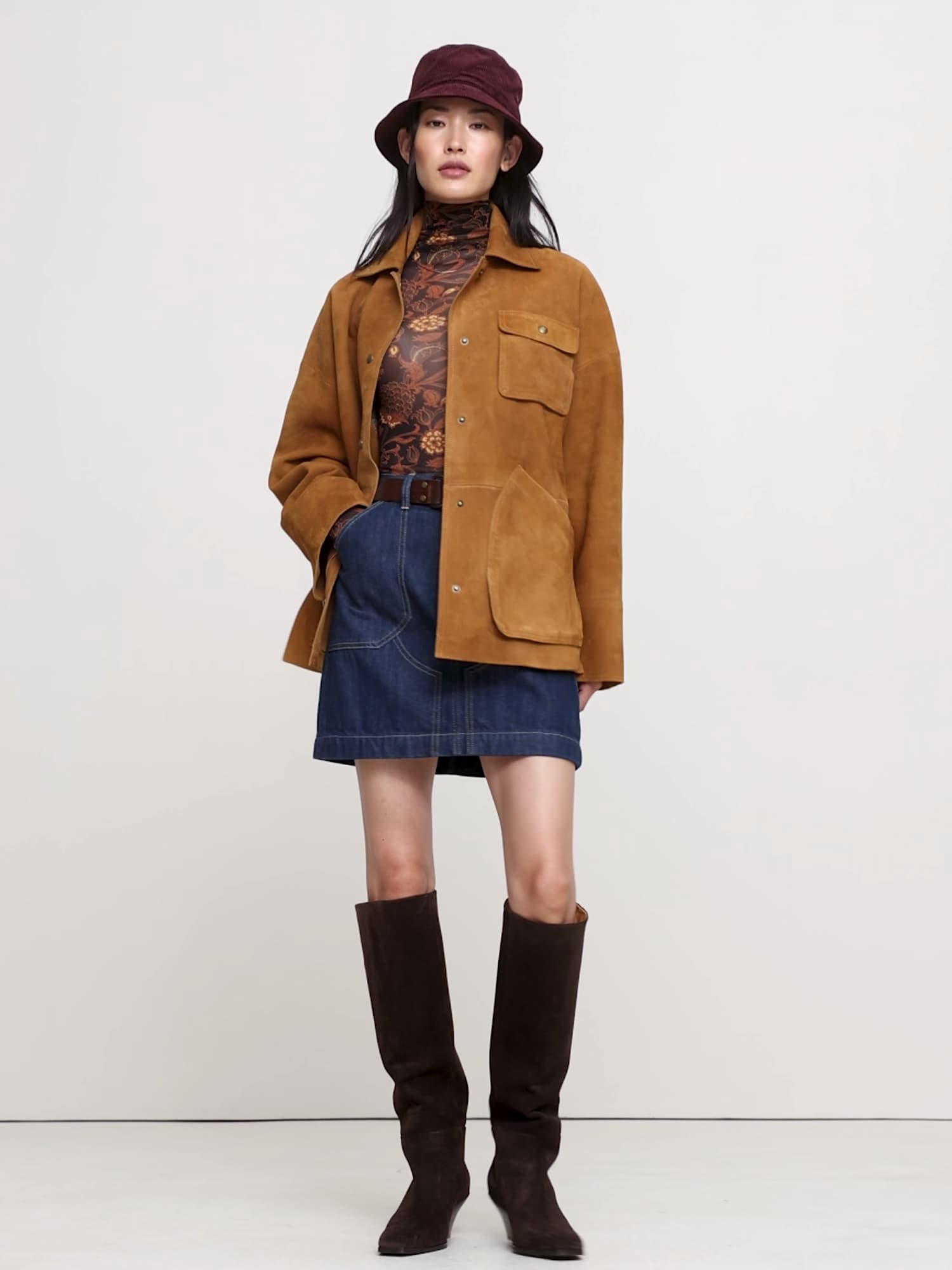 ヘリテージ スエード ジャケット-9