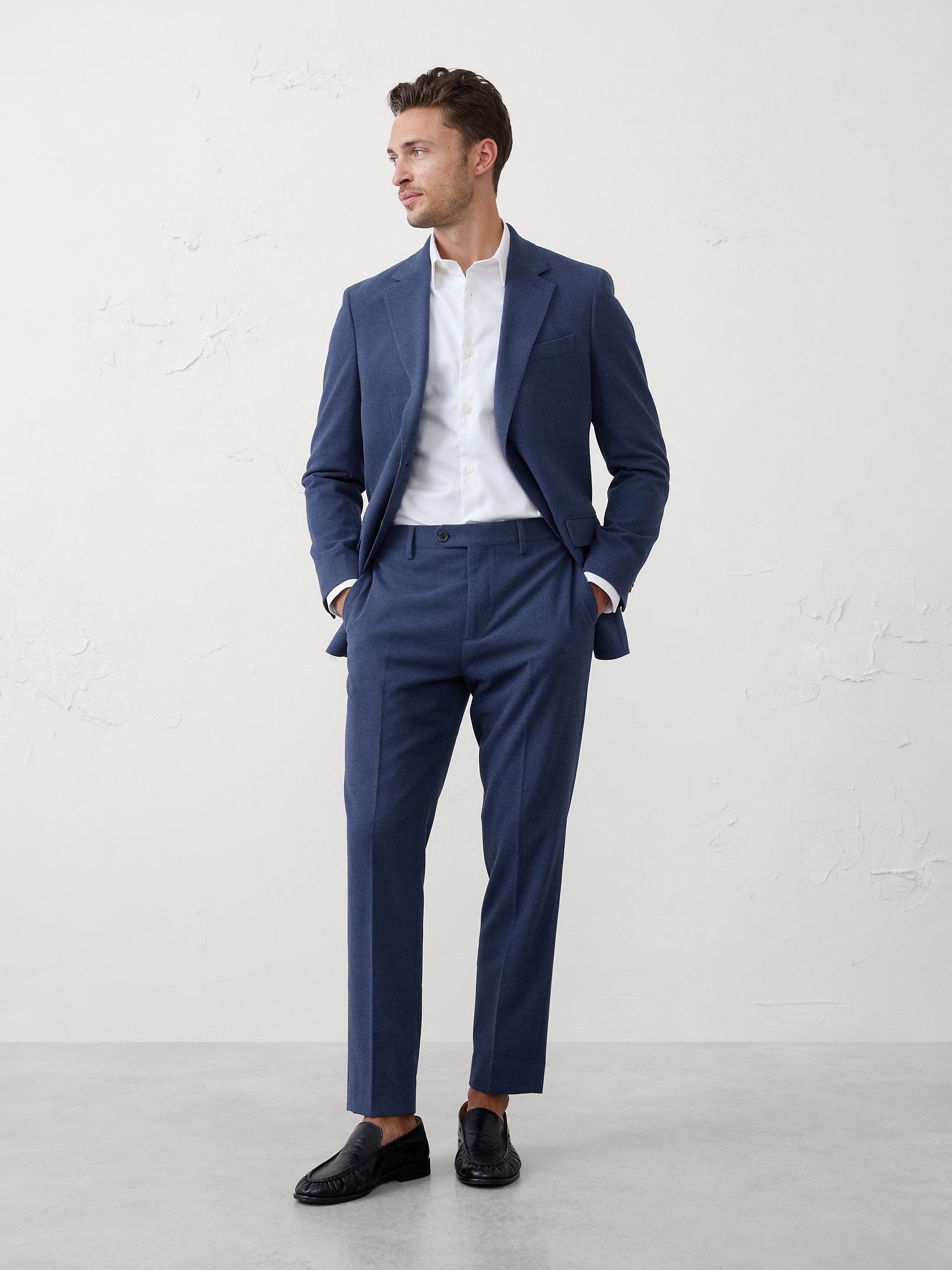 Soft Flannel Suit Trouser