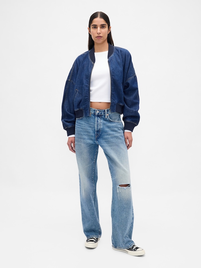 モダン クロップドTシャツ-1