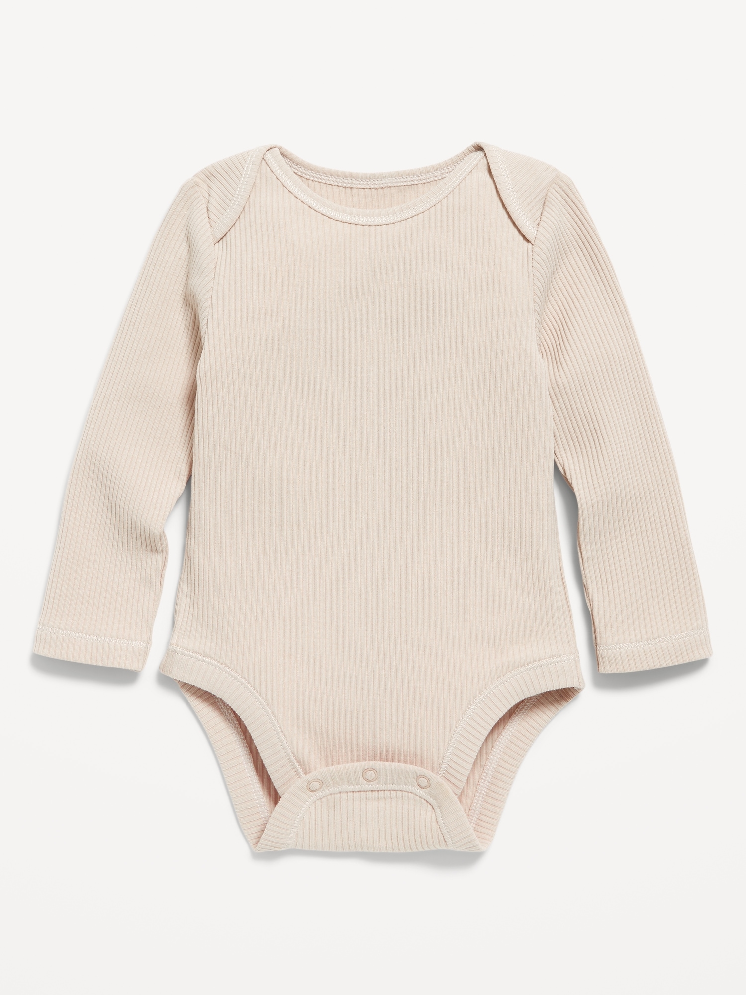 CACHE-COUCHE À MANCHES LONGUES EN TRICOT CÔTELÉ UNISEXE POUR BÉBÉ