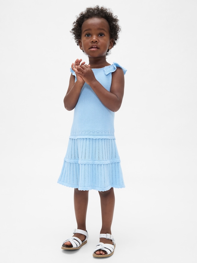 ドロップウエスト ニットワンピース (幼児・ベビー)-0