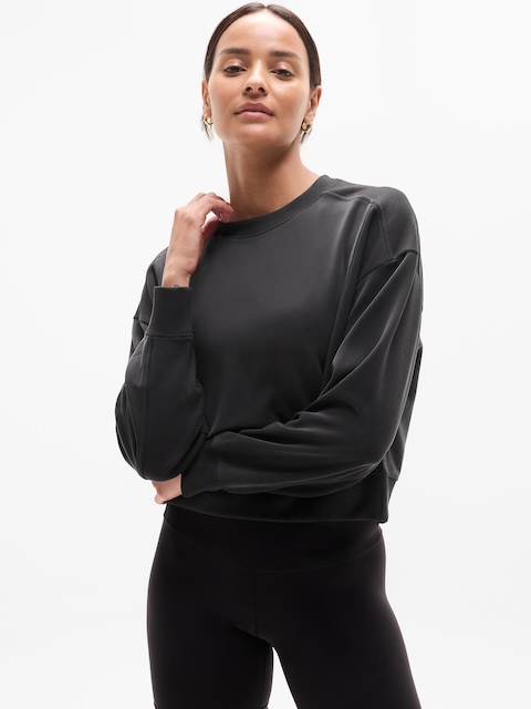 Seasoft Rib Crewneck Sweatshirt