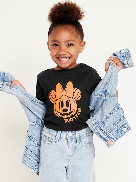 Disney© Pumpkin Minnie Mouse Unisex Graphic T-Shirt for Toddler