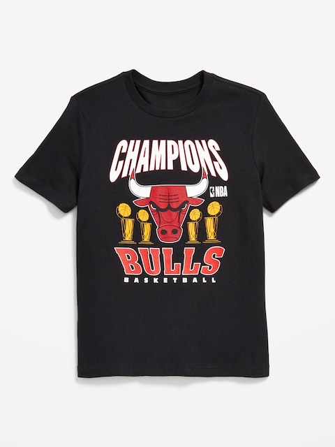 NBA© Chicago Bulls© Gender-Neutral Graphic T-Shirt for Kids