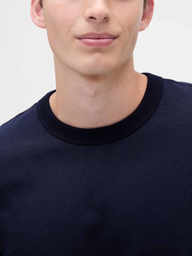 オーバーサイズ クロップド Tシャツ-3