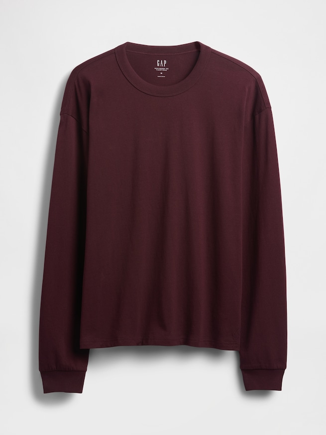 オーバーサイズ クロップド Tシャツ-4