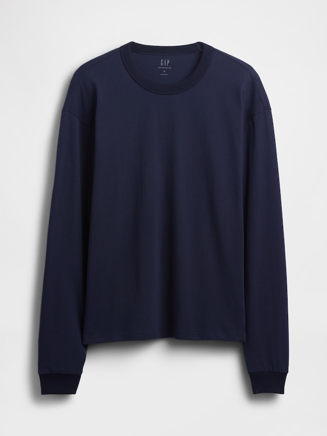 オーバーサイズ クロップド Tシャツ-4