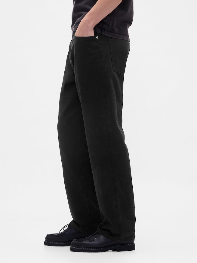 リラックスフィット ストレートデニム-2