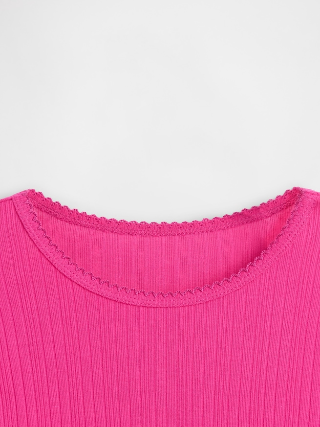 リブTシャツ (キッズ)-4