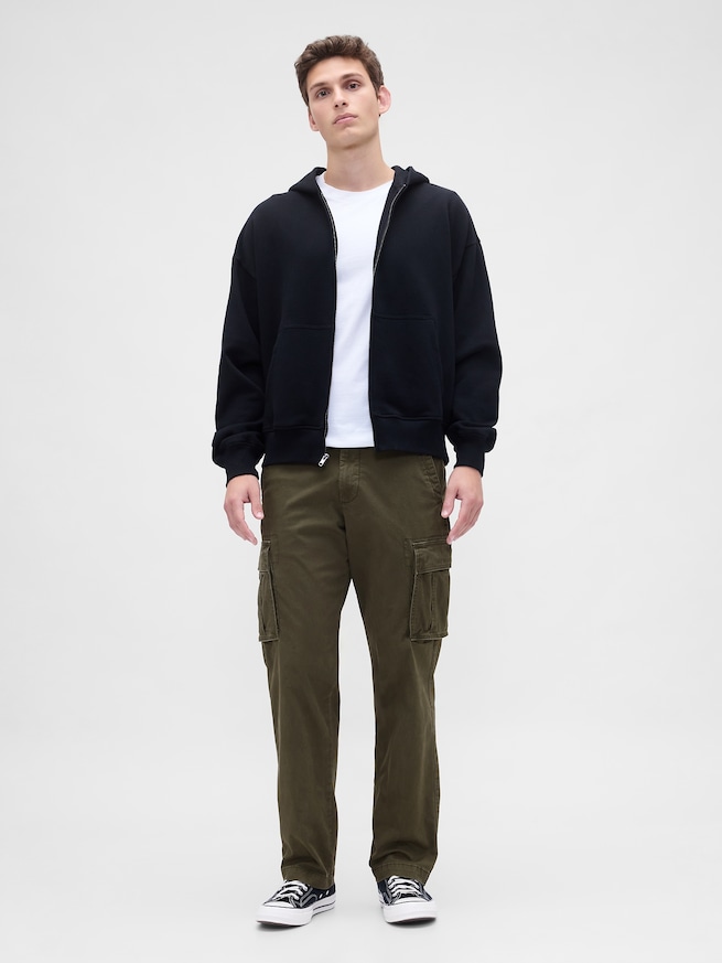 エッセンシャル ストレート カーゴパンツ-0