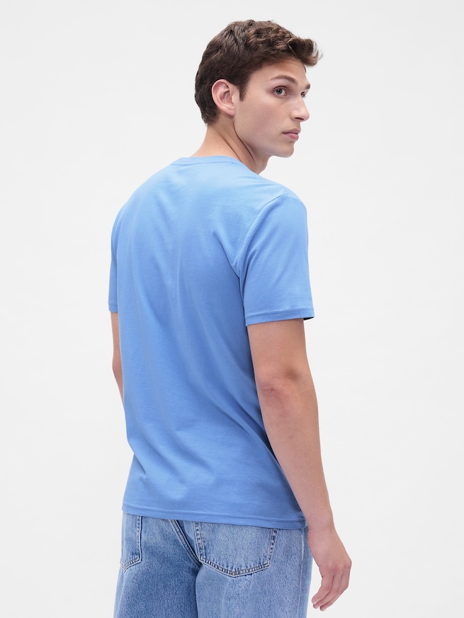 GAPミニロゴ ポケット Tシャツ(ユニセックス)-2