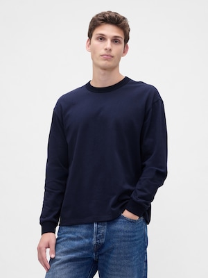 オーバーサイズ クロップド Tシャツ