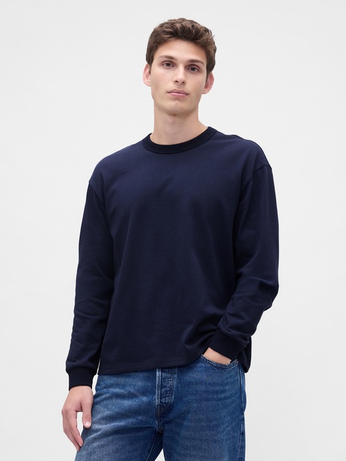 オーバーサイズ クロップド Tシャツ