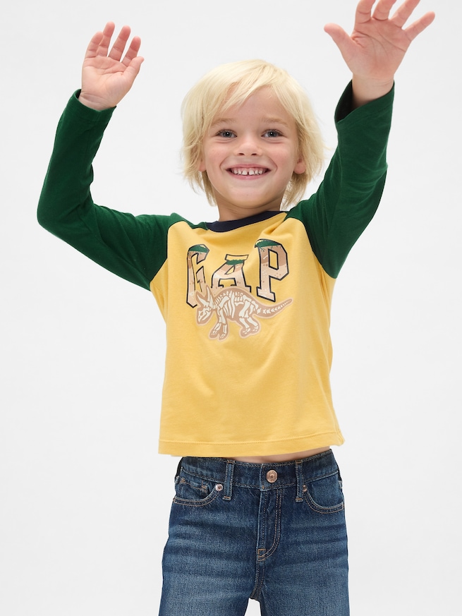 babyGap GAPロゴ グラフィックTシャツ-0