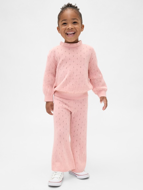 CashSoft カシミヤタッチ ポインテール フレアパンツ (幼児・ベビー)