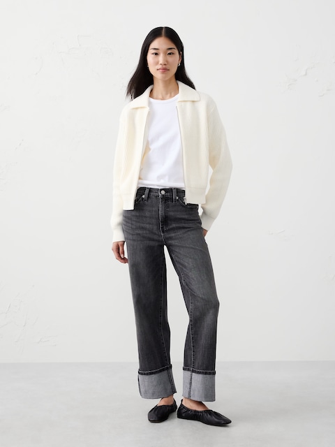 Straight High-Rise Jean