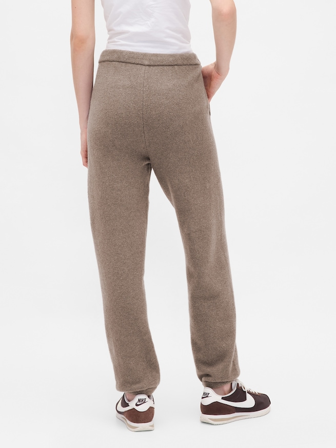 CashSoft カシミヤタッチ ニットジョガーパンツ-3