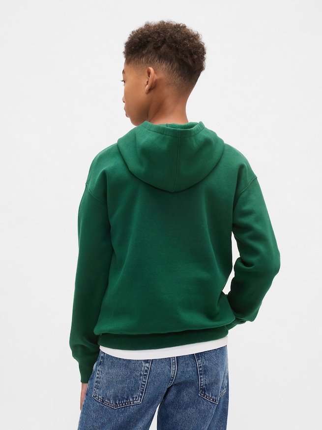 リラックスフィット GAPロゴパーカー-2