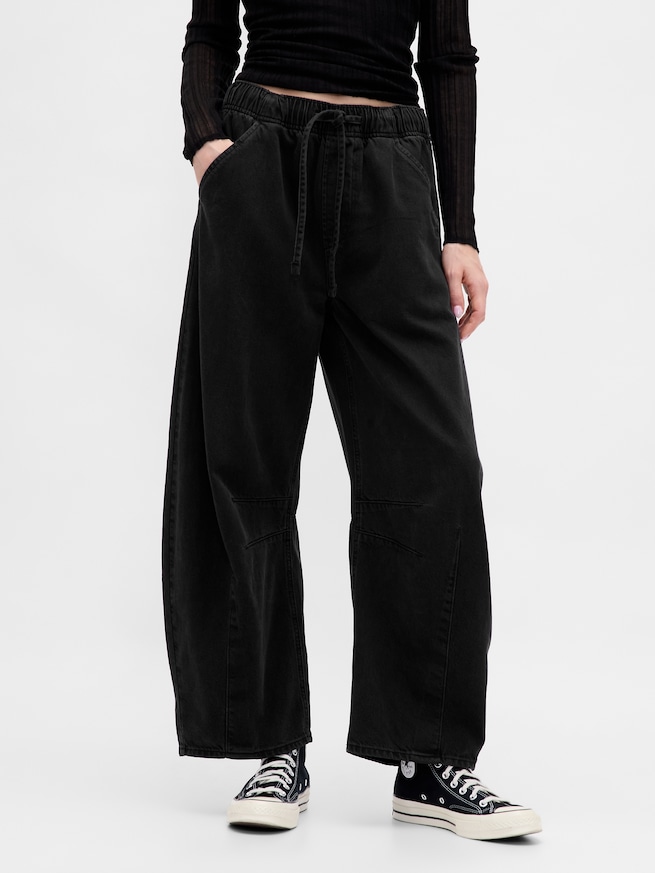 ミッドライズ ウルトラソフト イージーウエスト ホースシューデニム-1