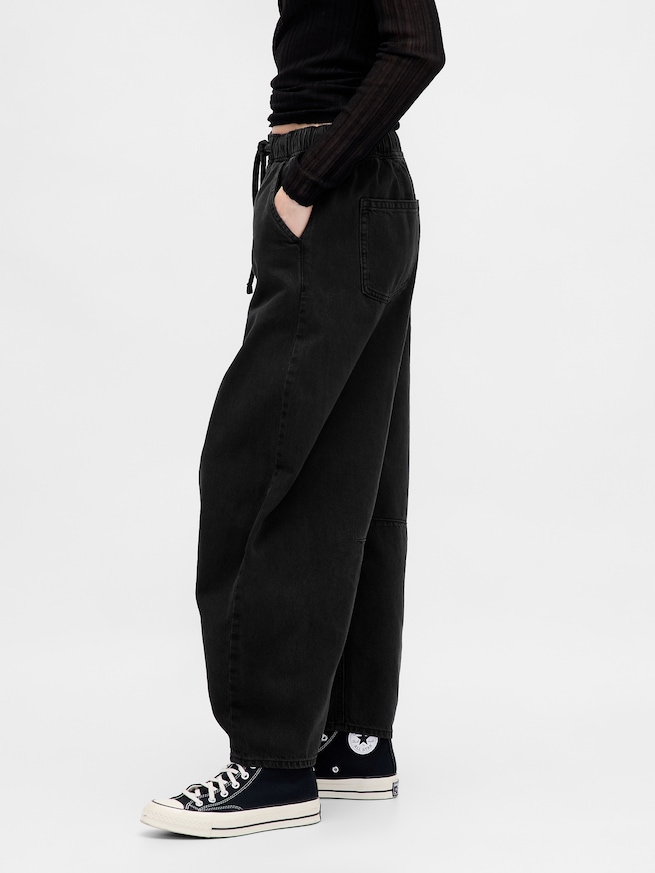 ミッドライズ ウルトラソフト イージーウエスト ホースシューデニム-2