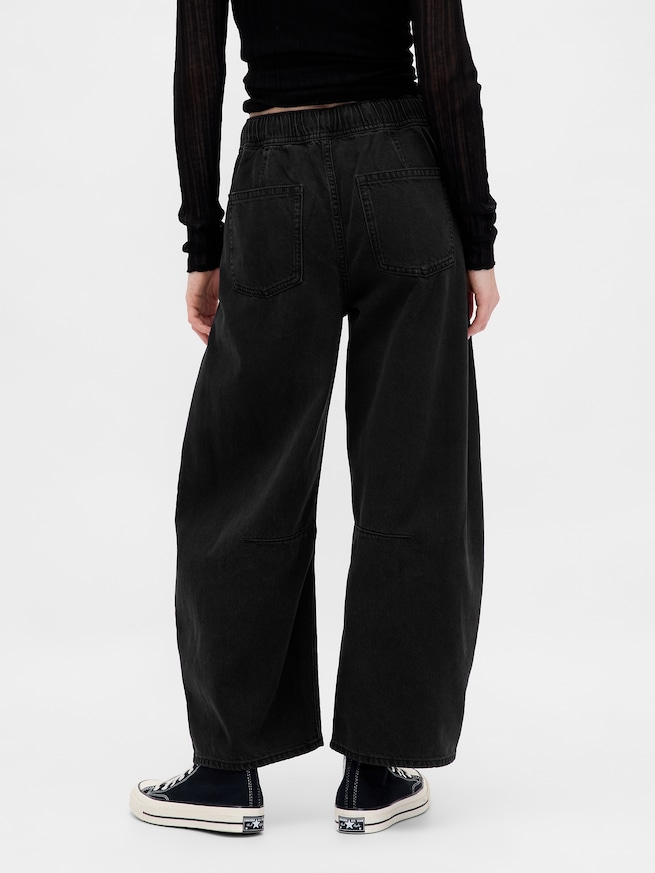 ミッドライズ ウルトラソフト イージーウエスト ホースシューデニム-3