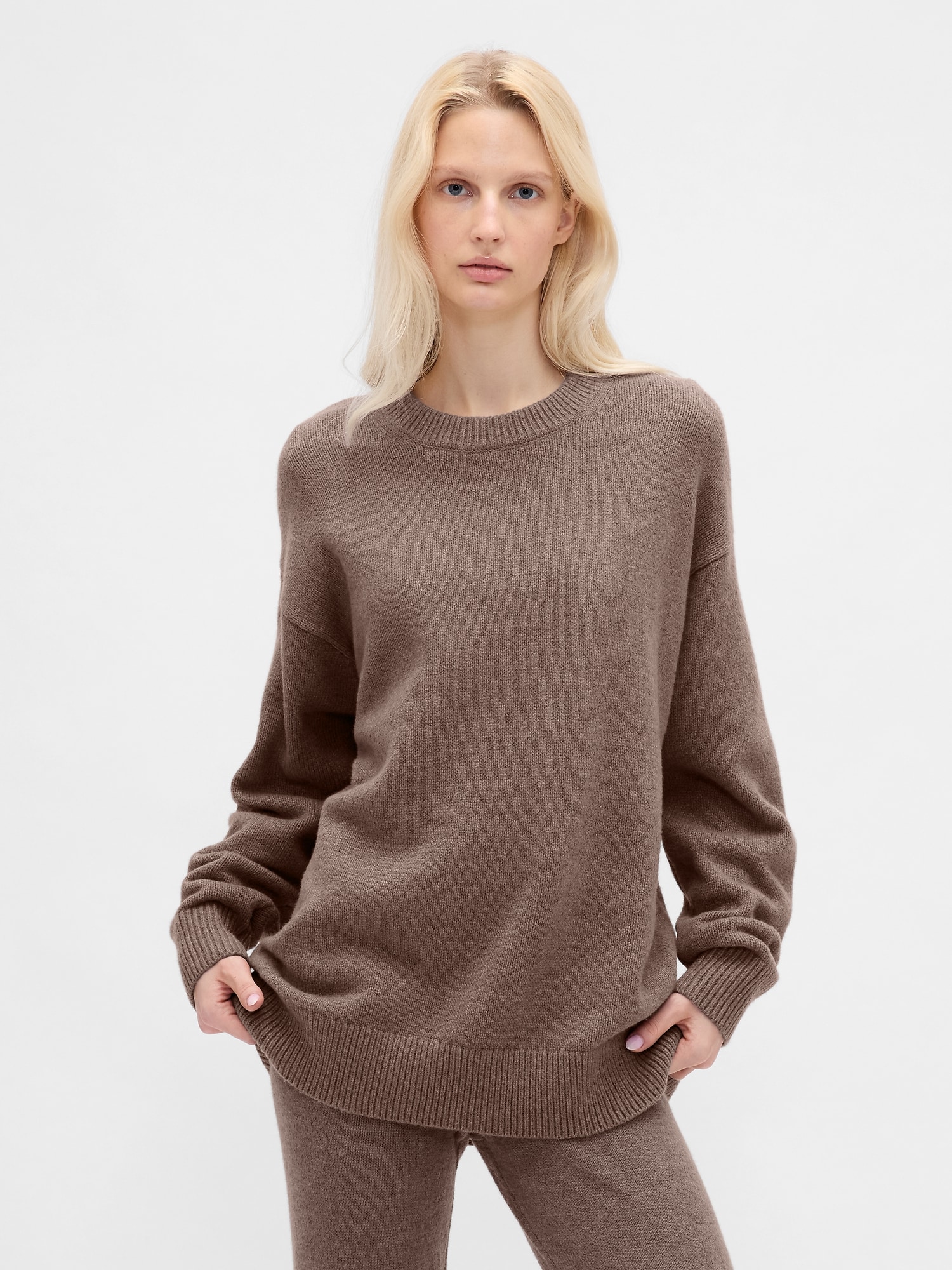 CashSoft Oversized Boyfriend Sweater