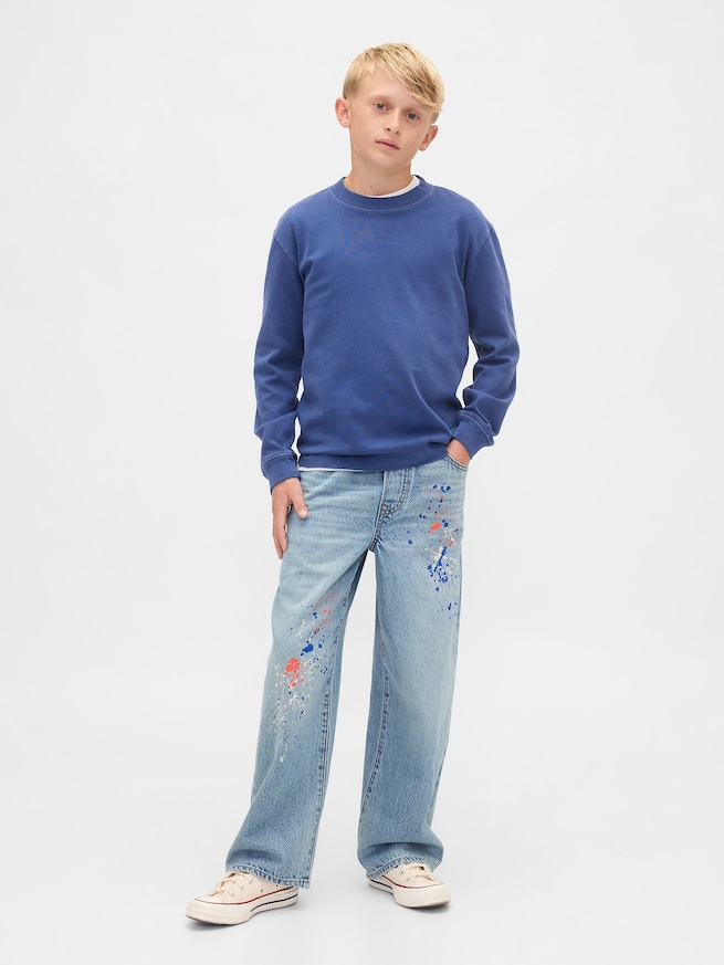 イージーバギーデニム (キッズ)-0