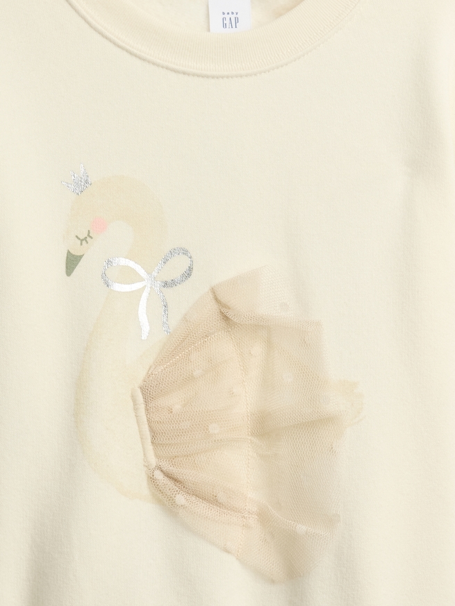 babyGap オーバーサイズ 3D グラフィック スウェットシャツ-2