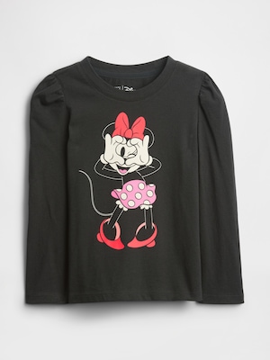 babyGap × ディズニー パフスリーブ グラフィックTシャツ