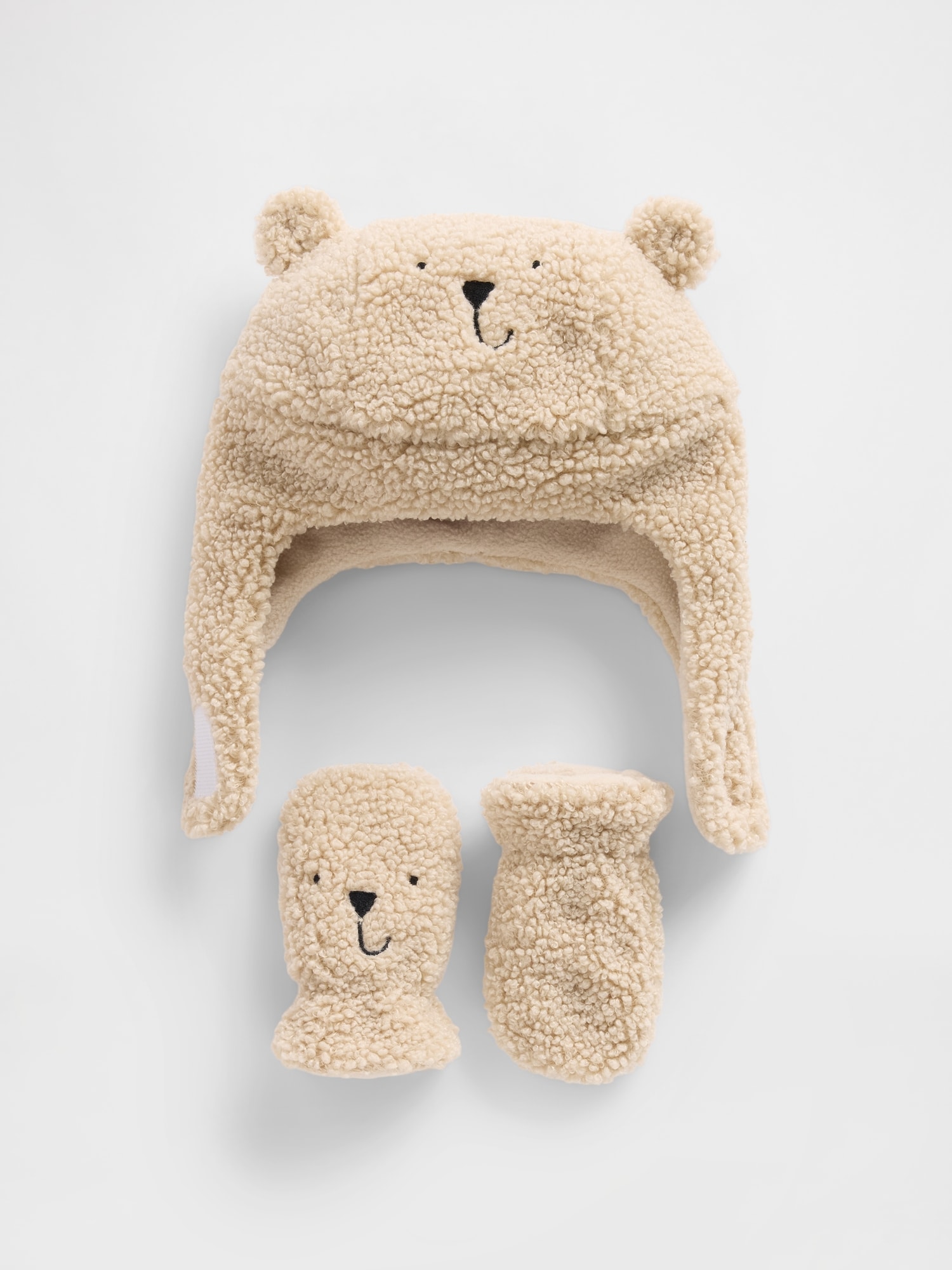 Gap ボア ブラナンベア 帽子&ミトンセット (ベビー) Gap ボア ブラナンベア 帽子&ミトンセット (ベビー)